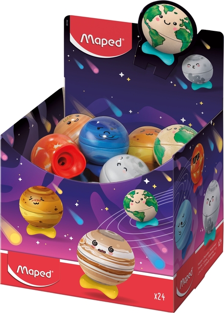 globen, planet en, knikkers, set, educatief