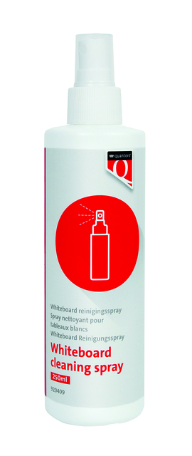 Whiteboard reinigingsspray Quantore 250ml Whiteboard reinigingsspray Quantore 250ml