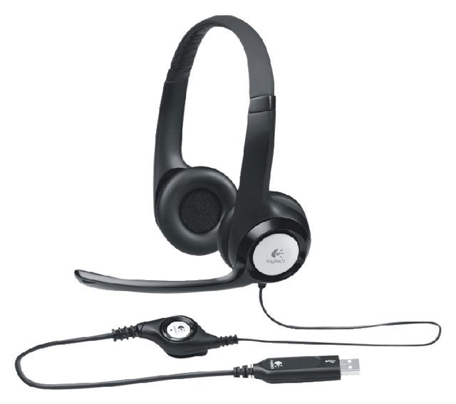Headset Logitech H390 zwart Headset Logitech H390 zwart