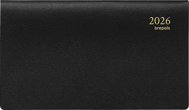 Agenda 2026 Brepols Omniplan Genova 7dagen/2pagina's spiraal zwart Agenda 2026 Brepols Omniplan Genova 7dagen/2pagina's spiraal zwart
