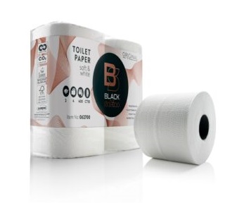 BlackSatino Toiletrol 2 laags doos 40x400 vel 62701
