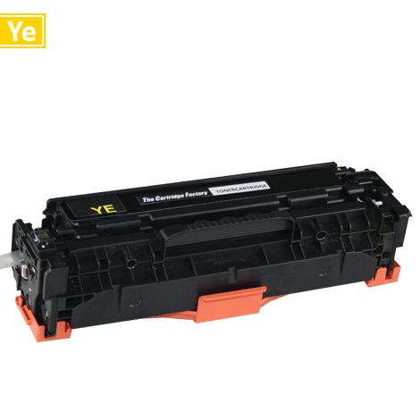 Huismerk Toner - HP 305A (CE412A) compatibel, geel Huismerk Toner - HP 305A (CE412A) compatibel, geel