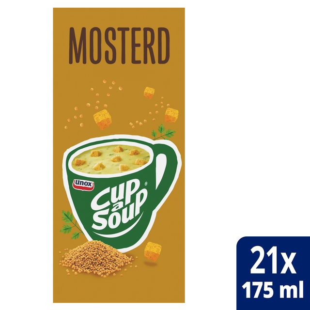 Cup-a-Soup Unox mosterd 21x175ml Cup-a-Soup Unox mosterd 21x175ml