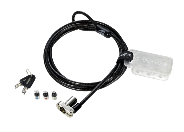 Laptopslot Kensington universeel 3-in-1 met sleutel Laptopslot Kensington universeel 3-in-1 met sleutel