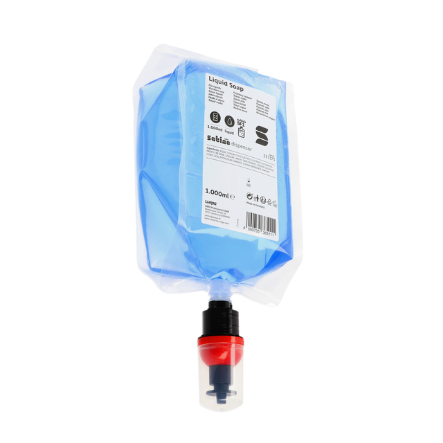 Handzeep Satino SF1 vloeibaar 1000ml 333373 Handzeep Satino SF1 vloeibaar 1000ml 333373