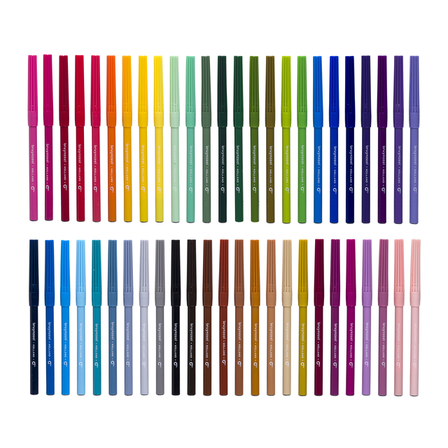 Viltstift Bruynzeel Kids set à 50 kleuren