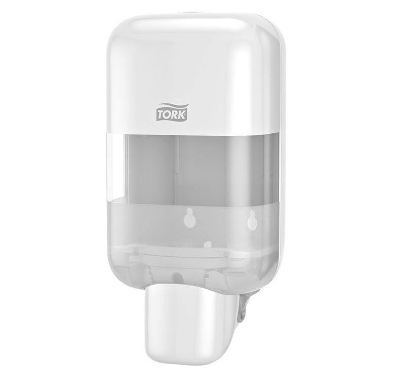 Tork Mini Vloeibare Zeep en Handdesinfectie Dispenser S5 Wit Tork Mini Vloeibare Zeep en Handdesinfectie Dispenser S5 Wit
