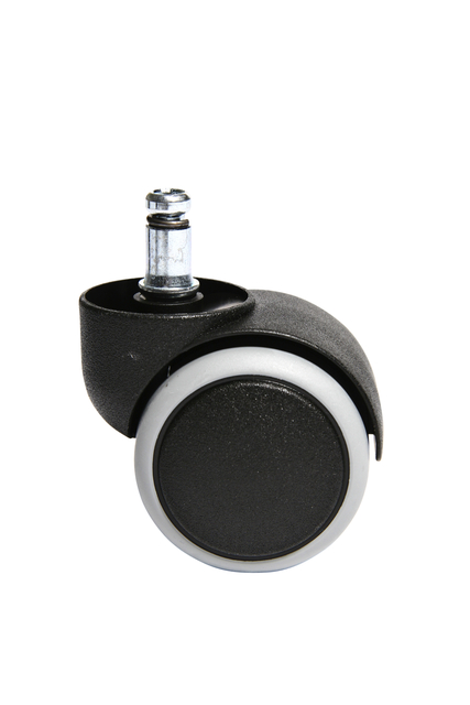 Bureaustoelwiel Topstar tbv harde vloer 10mm 5 stuks Bureaustoelwiel Topstar tbv harde vloer 10mm 5 stuks