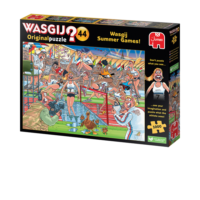 Puzzel Wasgij Original Zomerspelen! 1000 stukjes