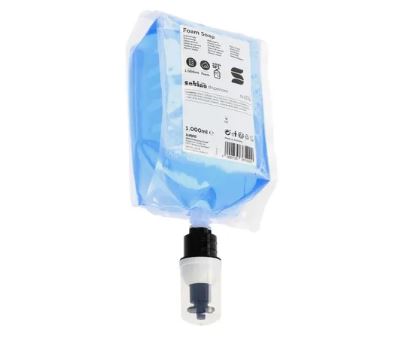 Satino Schuimzeep SF1 1 liter blauw doos 6 stuks