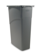 Rubbermaid Slim Jim Afvalbak 87ltr Grijs per stuk