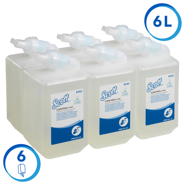 Handzeep Scott Control schuim frequent 1000ml 6342