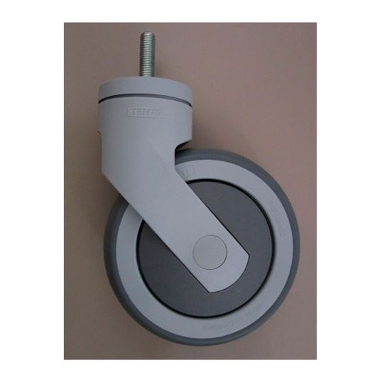 Zwenkwiel compleet Protect Trolley Wiel per stuk