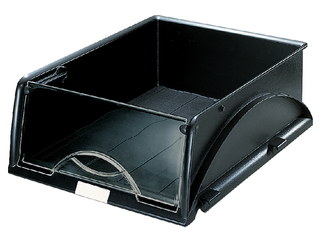 Brievenbak Leitz Sorty standaard A4 zwart Brievenbak Leitz Sorty standaard A4 zwart