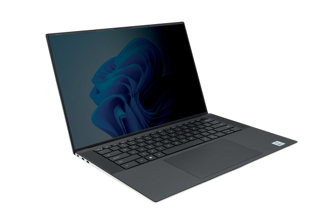 laptop, grijs, touchscreen, zwart toetsenbord, groot touchpad