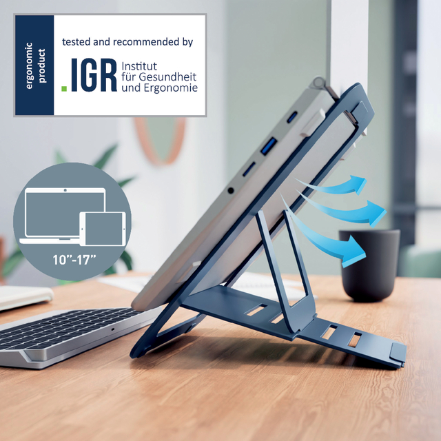 laptop stand, adjustable stand, tablet stand, ergonomic, desk accessory