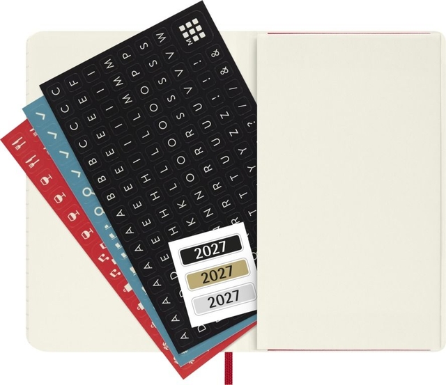 planners, notebook, calendar, 2027, colorful sleeves