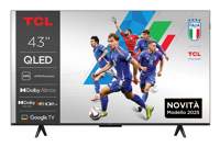 TCL 43P79K (2025) | 43'' Ultra HD 4K | QLED Smart TV | Wifi | Google TV | Dolby Vision | 60Hz
