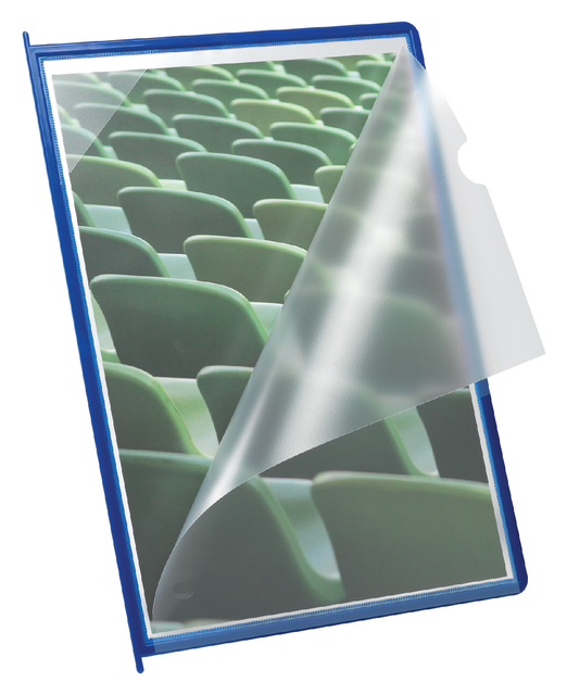 Infotas Djois Flex-O-Frame met pen A4 blauw Infotas Djois Flex-O-Frame met pen A4 blauw