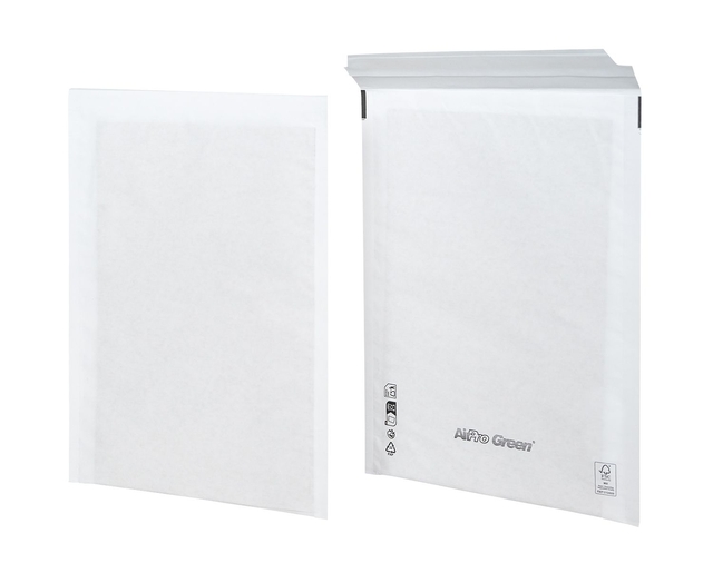 Luchtkussenenvelop AirPro Green IEZZY 14/D 200x265mm wit 100 stuks Luchtkussenenvelop AirPro Green IEZZY 14/D 200x265mm wit 100 stuks
