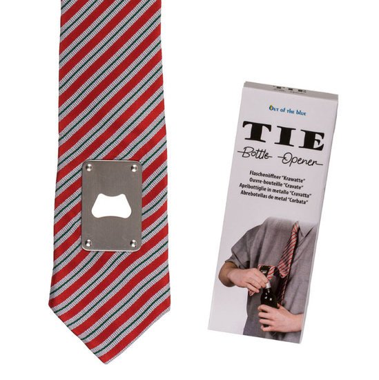 Stropdas Bieropener - Flesopener - 140cm Stropdas Bieropener - Flesopener - 140cm