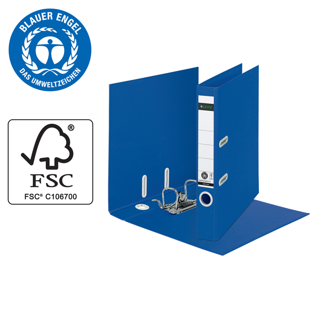 binders, ringbinder, blue, metal, ring mechanism