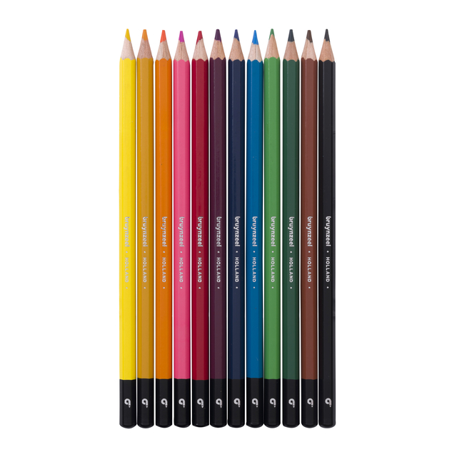 Kleurpotlood Bruynzeel set à 12 stuks assorti