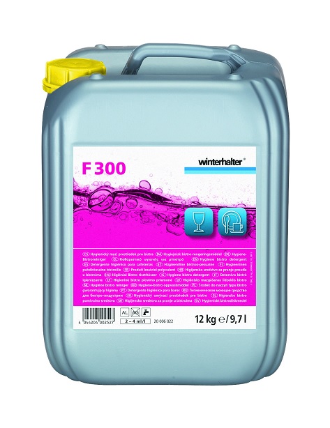 Winterhalter Reinigingsmiddel Chloorhoudend F300 12kg p st Winterhalter Reinigingsmiddel Chloorhoudend F300 12kg p st
