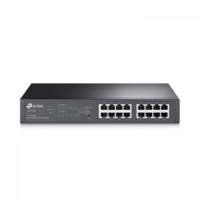 TL-SG1016PE | 16-poorts Gigabit Easy Smart PoE+ Switch | 150W PoE-vermogen | VLAN/QoS | Webbeheer
