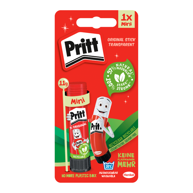 Lijmstift Pritt Stick Original 11gr op blister Lijmstift Pritt Stick Original 11gr op blister