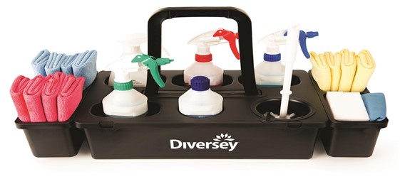 Diversey Taski Room Care Mand Compleet Zwart