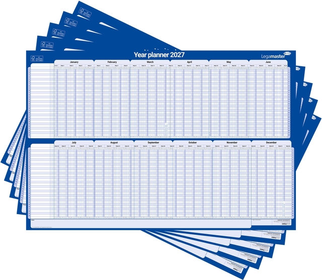 jaarlijks planner, kalender, planning, table calendar, blauw