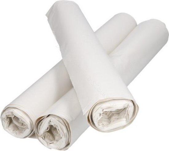 Afvalzak Powersterko Recy 60x80cm Transparant T150 ds 100st