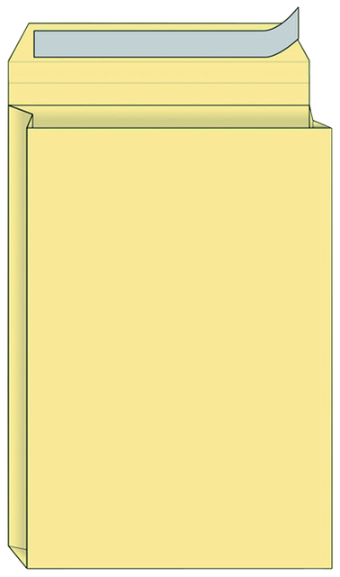 Envelop Quantore monsterzak 229x324x38mm zelfklevend creme 125 stuks Envelop Quantore monsterzak 229x324x38mm zelfklevend creme 125 stuks