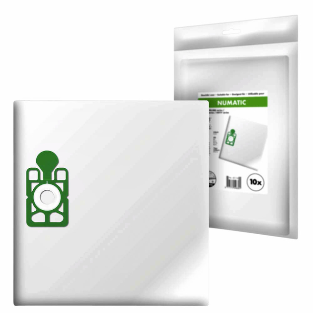 Stofzuigerzak Cleaninq numatic NVM 1ch Henry/James SMS 10 stuks Stofzuigerzak Cleaninq numatic NVM 1ch Henry/James SMS 10 stuks