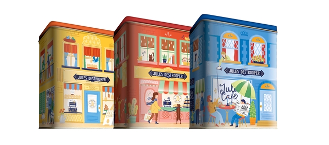 Koekjes Jules Destrooper Vlaamse Huisjes Koekjes Jules Destrooper Vlaamse Huisjes