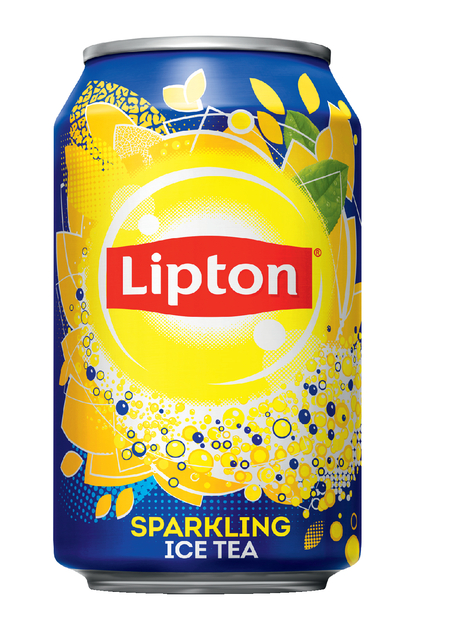 Frisdrank Lipton Ice Tea sparkling blik 330ml Frisdrank Lipton Ice Tea sparkling blik 330ml