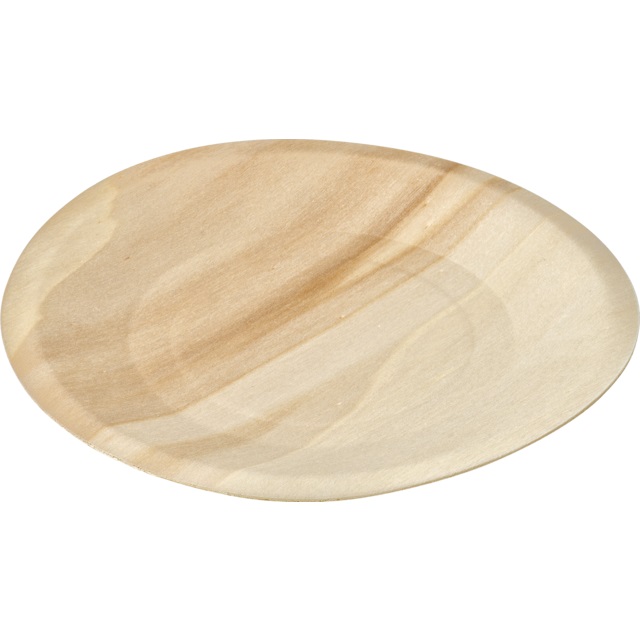 Biodore bord rond 12cm palmblad doos 200 stuks