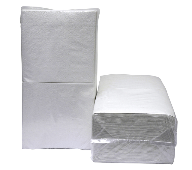Servetten Blanco 1/4vouw 1-laags 4500 stuks Servetten Blanco 1/4vouw 1-laags 4500 stuks