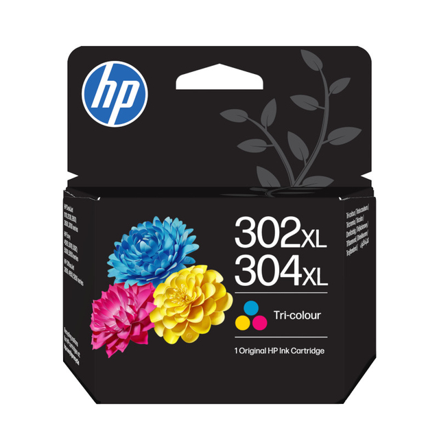 inktcartridge, HP, multicolor, XL-verpakking, cartridge