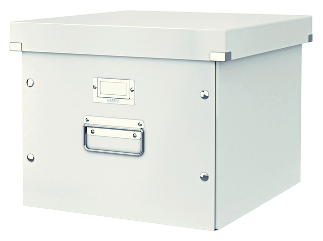 Hangmappenbox Leitz click & store WOW gerecycled karton 357x285x367mm wit