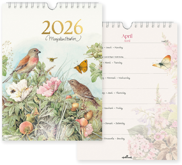 Kalender 2026 Marjolein Bastin vogels 7dagen/1pagina Kalender 2026 Marjolein Bastin vogels 7dagen/1pagina