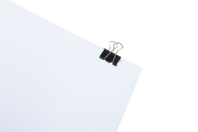 Papierklem MAUL 213 Foldback 25mm zwart 12 stuks