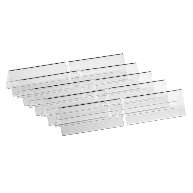 map-stands, display-holders, clear-acrylic, slanted-stands, parker-signage