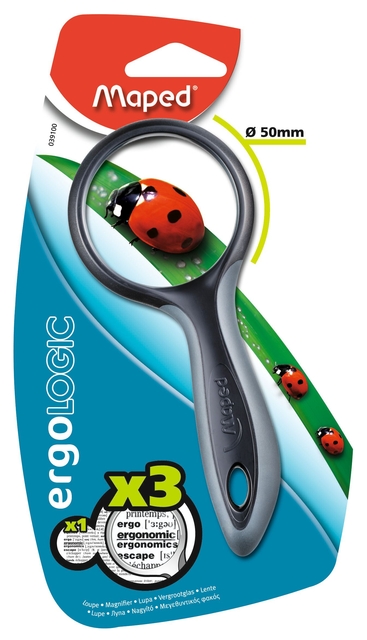 Loep Maped Ergologic 3x vergroting 50mm Loep Maped Ergologic 3x vergroting 50mm