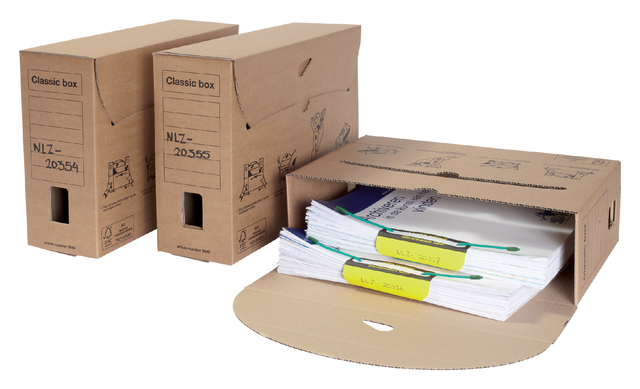 Archiefdoos Loeff's Classic Box 3040 370x260x110mm 50 stuks Archiefdoos Loeff's Classic Box 3040 370x260x110mm 50 stuks