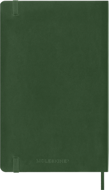 Notitieboek Moleskine large 130x210mm dots soft cover zwart