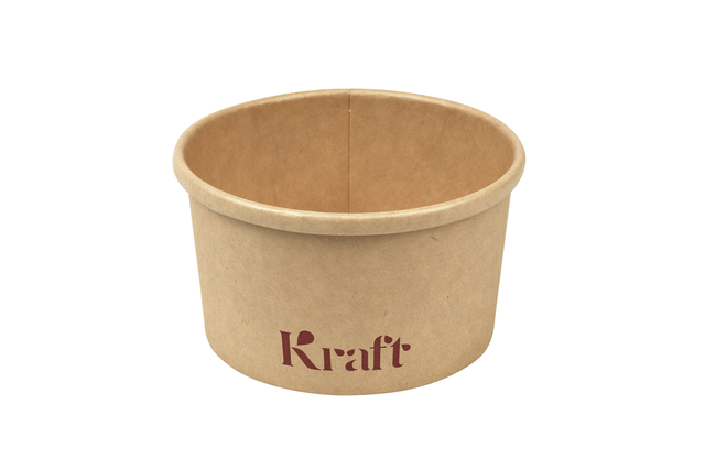 Soepbeker IEZZY 230ml Ø98mm 25 stuks kraft Soepbeker IEZZY 230ml Ø98mm 25 stuks kraft