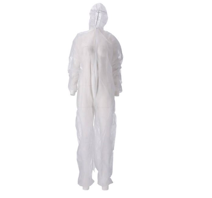 CMT Coverall  Non Woven PP Wit Maat L doos 50 stuks