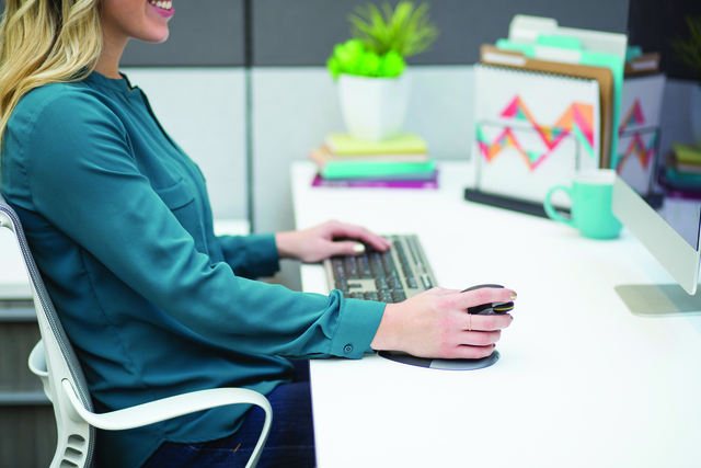 Ergonomische muis Fellowes Penguin draadloos medium